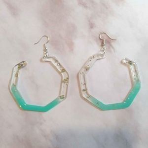 One of a Kind! Acrylic Earrings